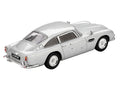 Aston Martin DB5 RHD (Right Hand Drive) Birch Silver Metallic (Damaged) 007 James Bond "Skyfall" (2012) Movie Limited Edition 1/64 Diecast Model Car by Mini GT-0
