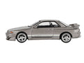 Nissan Skyline GT-R (R32) RHD (Right Hand Drive) "Veilside Combat C-I" Gray Metallic Limited Edition 1/64 Diecast Model Car by Mini GT-0