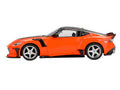 Nissan Z VeilSide FFZ400 Orange with Black Top Limited Edition 1/64 Diecast Model Car by Mini GT-0