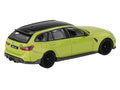 BMW M3 M Performance Touring Sao Paulo Yellow with Black Top Limited Edition 1/64 Diecast Model Car by Mini GT-0