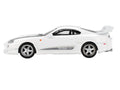 Toyota Supra "VeilSide Combat V-I" White Limited Edition 1/64 Die Cast Model Car by Mini GT-0