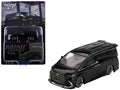 Toyota Alphard 40 KUHL Van RHD (Right Hand Drive) Black Limited Edition 1/64 Diecast Model Car by Mini GT-0