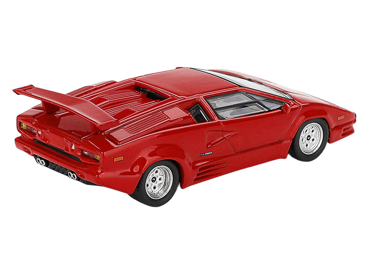 Lamborghini Countach "25th Anniversary" Red Limited Edition 1/64 Diecast Model Car by Mini GT-3