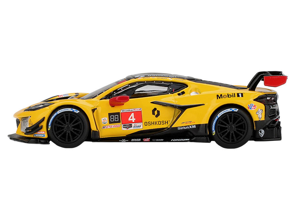 Chevrolet Corvette Z06 GT3.R #4 Nicky Catsburg - Tommy Milner - Nicolas Varrone "Corvette Racing by Pratt Miller Motorsports" IMSA "24 Hours of Daytona" (2025) Limited Edition 1/64 Diecast Model Car by Mini GT-2