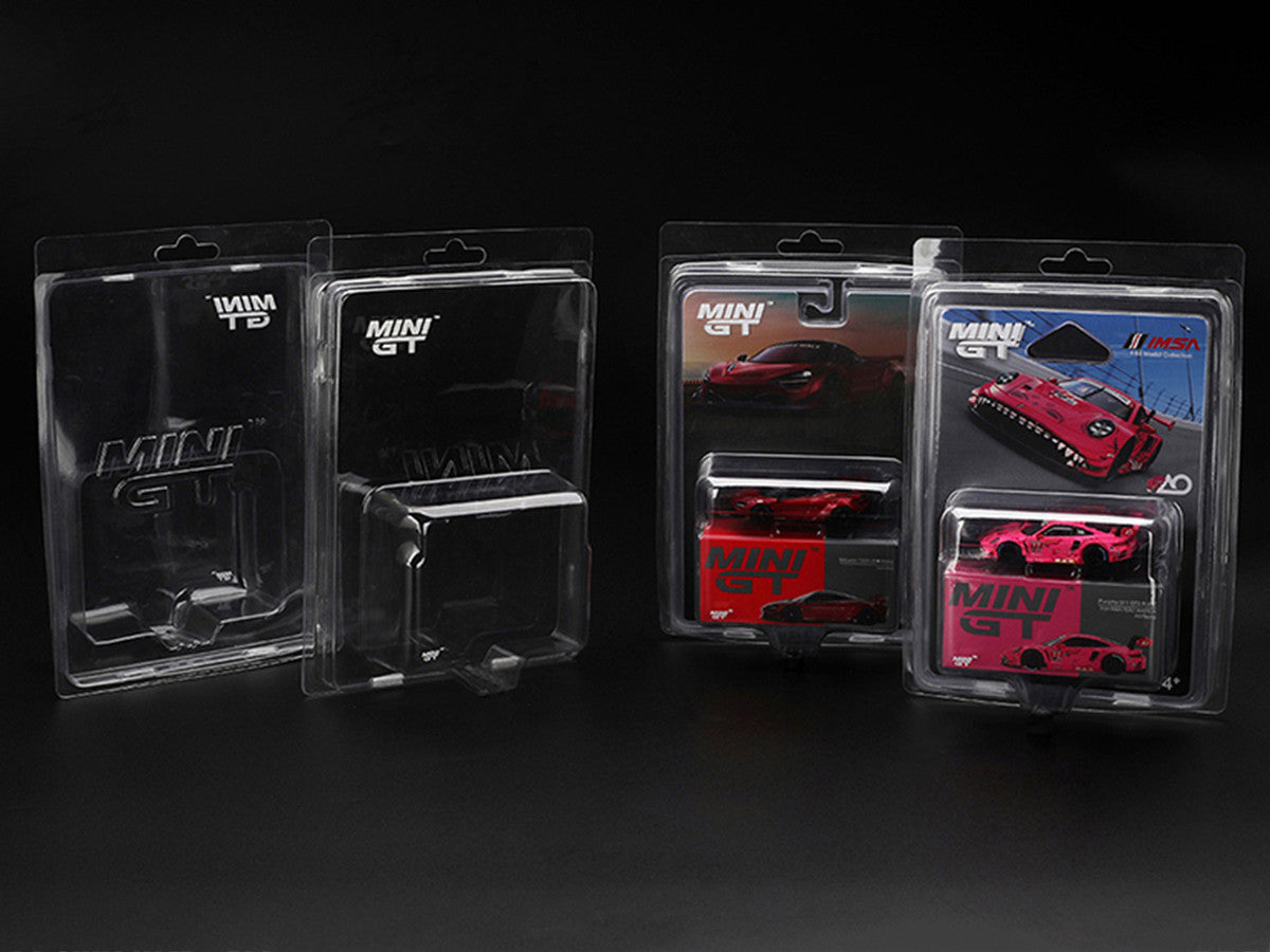 Blister Protector Type A for Standard Blister Size Pack of 30 Pieces for 1/64 Scale Models by Mini GT-1