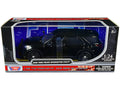2022 Ford Police Interceptor Utility Unmarked Slick-Top Black 1/24 Diecast Model Car by Motormax-0