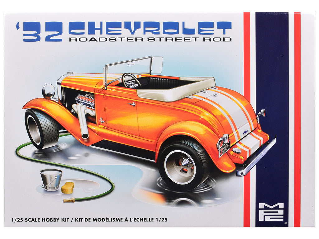 Skill 2 Model Kit 1932 Chevrolet Roadster Street Rod 1/25 Scale Model by MPC-0