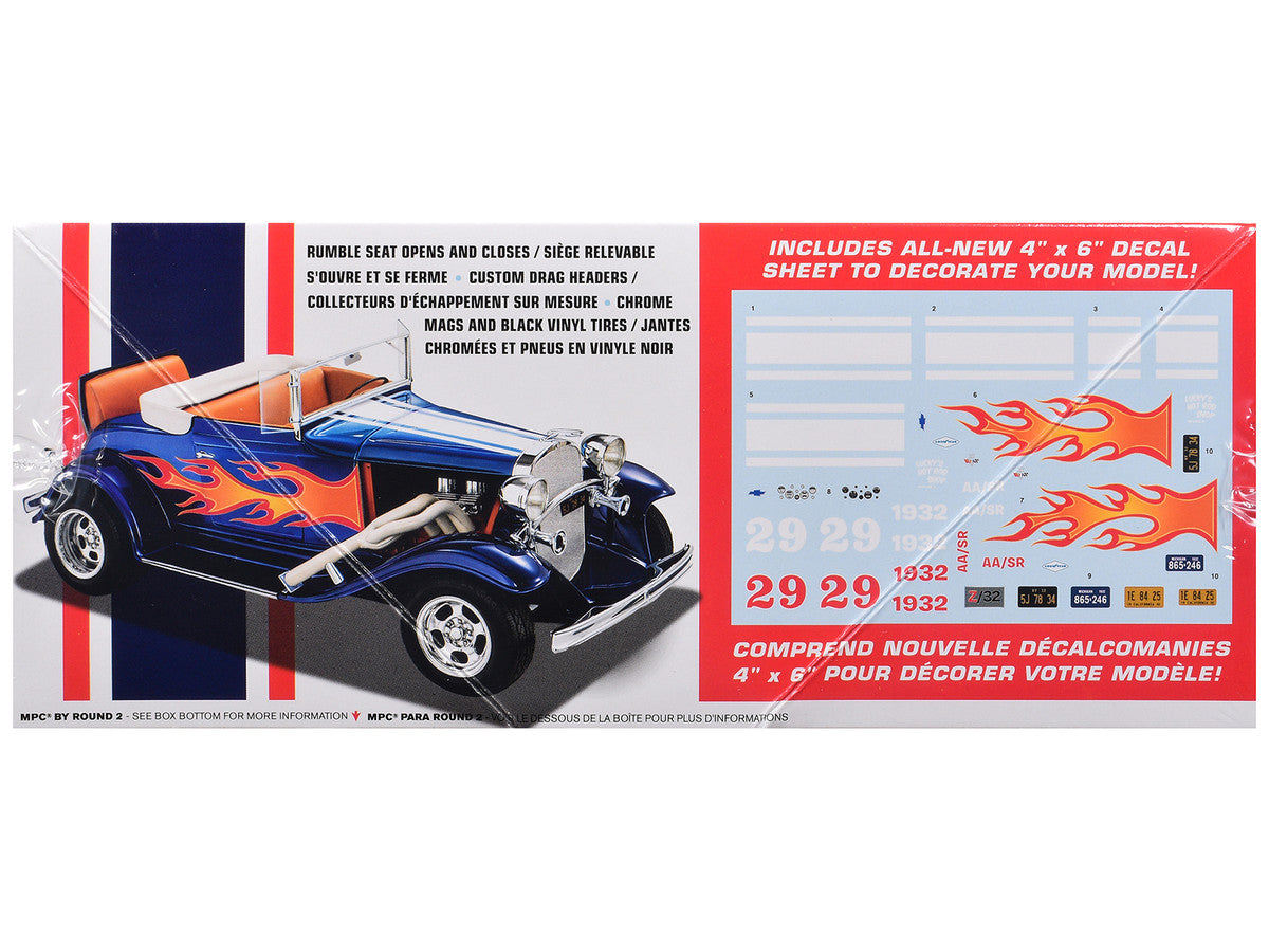 Skill 2 Model Kit 1932 Chevrolet Roadster Street Rod 1/25 Scale Model by MPC-2