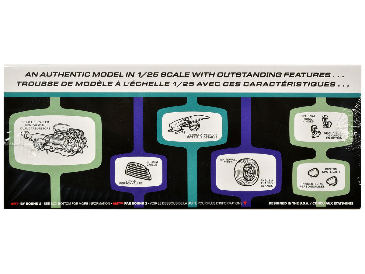 Skill 2 Model Kit 1957 Chrysler 300 Custom 1/25 Scale Model by AMT-1