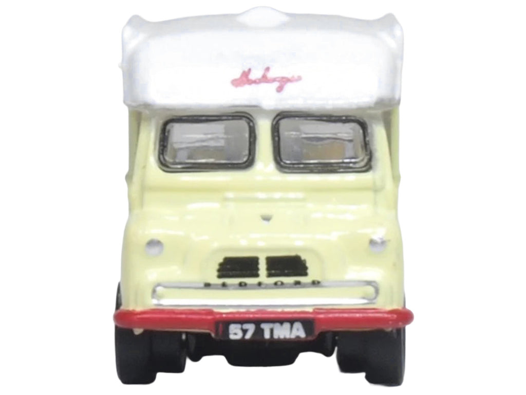 Bedford CA Ice Cream Van "Hockings Dairy Cream Ice" Cream with White Top 1/148 (N) Scale Diecast Model Car by Oxford Diecast-2