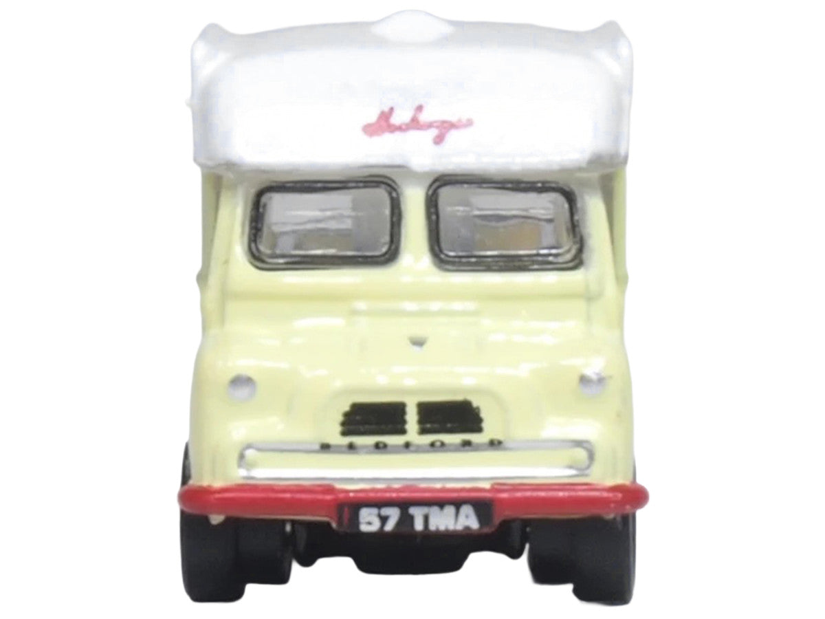 Bedford CA Ice Cream Van "Hockings Dairy Cream Ice" Cream with White Top 1/148 (N) Scale Diecast Model Car by Oxford Diecast-2