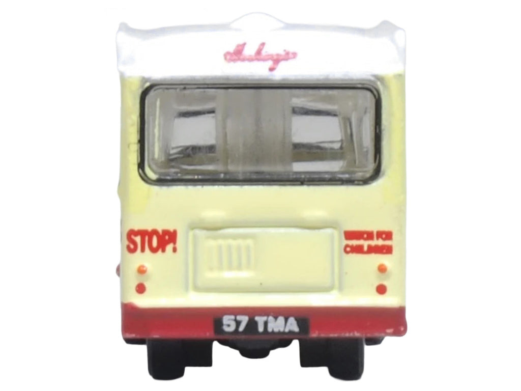 Bedford CA Ice Cream Van "Hockings Dairy Cream Ice" Cream with White Top 1/148 (N) Scale Diecast Model Car by Oxford Diecast-0