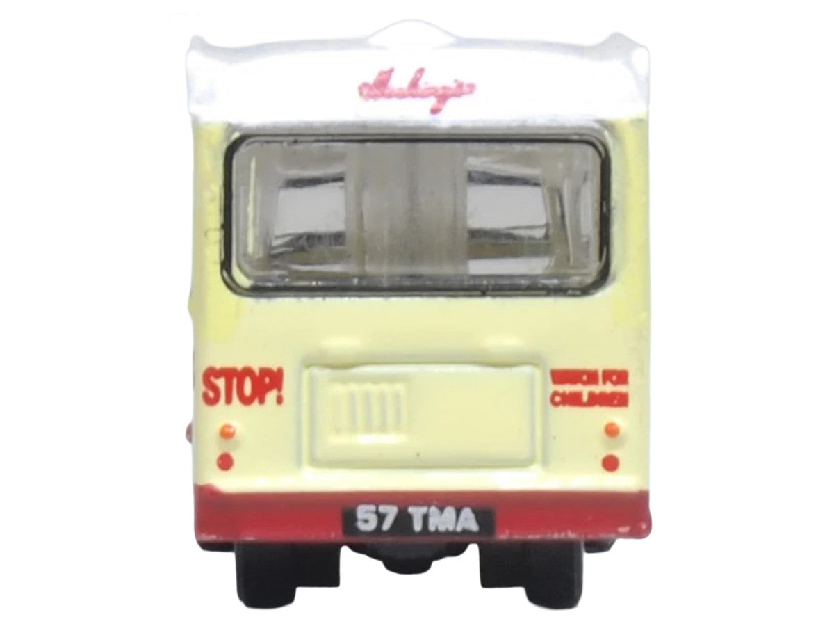 Bedford CA Ice Cream Van "Hockings Dairy Cream Ice" Cream with White Top 1/148 (N) Scale Diecast Model Car by Oxford Diecast-0