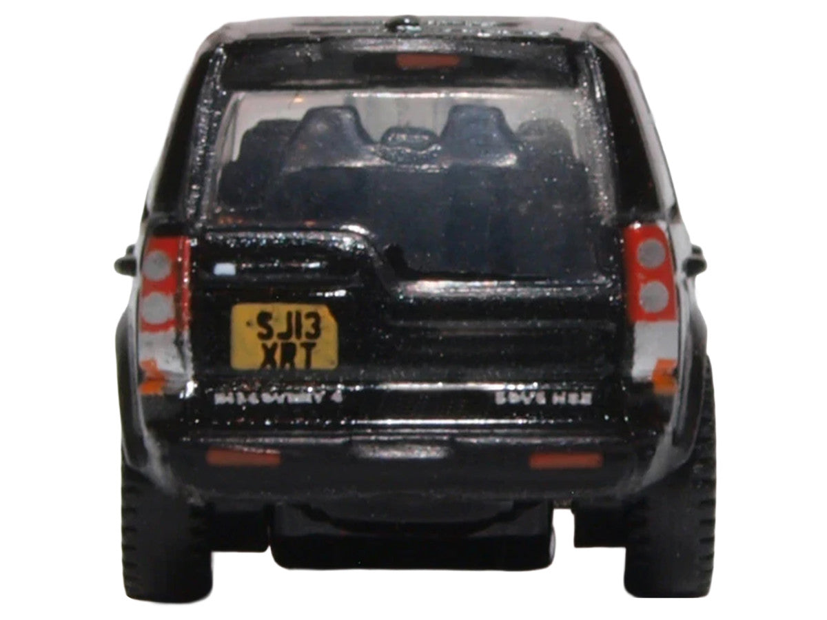 Land Rover Discovery 4 RHD (Right Hand Drive) Santorini Black 1/148 (N) Scale Diecast Model car by Oxford Diecast-3