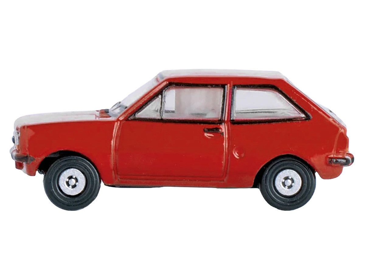 Ford Fiesta Mk1 RHD (Right Hand Drive) Venetian Red 1/148 (N) Scale Diecast Model Car by Oxford Diecast-0