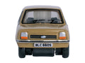 Ford Fiesta Mk1 RHD (Right Hand Drive) Nevada Beige 1/148 (N) Scale Diecast Model Car by Oxford Diecast-0