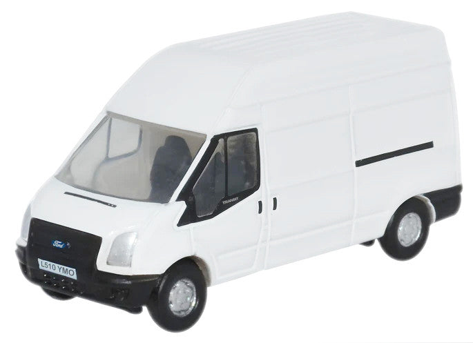2006 Ford Transit LWB High Roof Van White 1/148 (N) Scale Diecast Model Car by Oxford Diecast-1