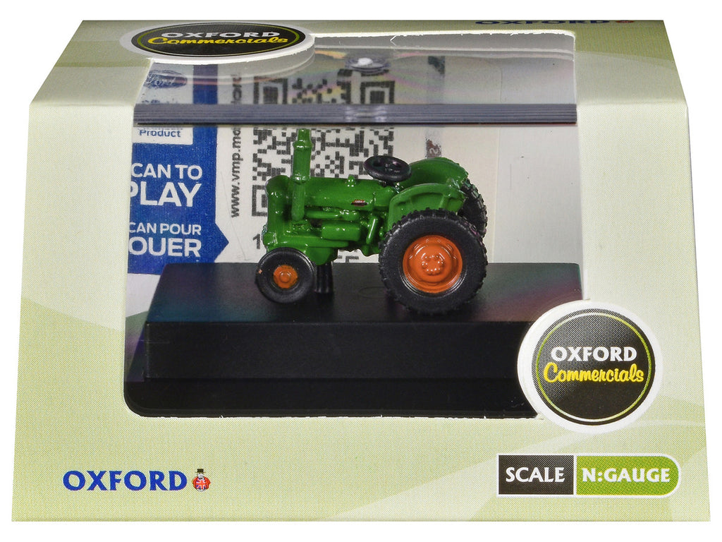 Fordson Tractor Green with Orange Wheels 1/148 (N) Scale Diecast Model Car by Oxford Diecast-1