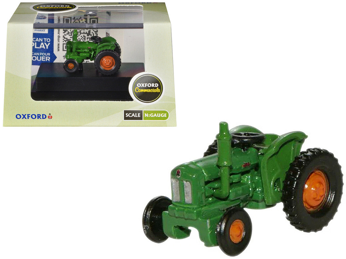 Fordson Tractor Green with Orange Wheels 1/148 (N) Scale Diecast Model Car by Oxford Diecast-2