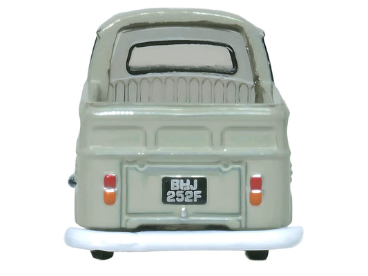 Volkswagen T2 Pickup Truck Light Gray 1/148 (N) Scale Diecast Model Car by Oxford Diecast-1