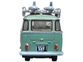 Volkswagen T1 Samba Bus RHD (Right Hand Drive) Green Two-Tone with Surfboards on Roof Rack 1/148 (N) Scale Diecast Model Car by Oxford Diecast-0
