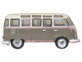 Volkswagen T1 Samba Bus Mouse Grey and Pearl White with Red Stripes 1/148 (N) Scale Diecast Model Car by Oxford Diecast-0