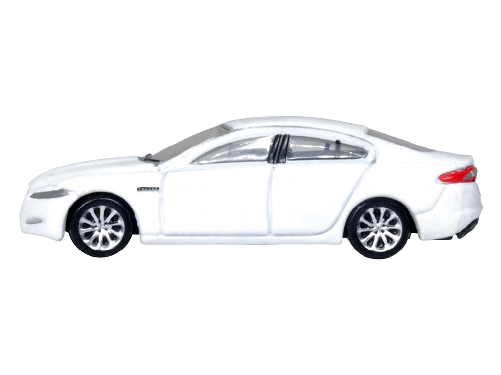 Jaguar XF RHD (Right Hand Drive) Polaris White 1/148 (N) Scale Diecast Model Car by Oxford Diecast-0