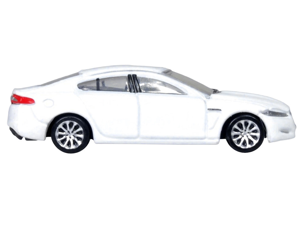 Jaguar XF RHD (Right Hand Drive) Polaris White 1/148 (N) Scale Diecast Model Car by Oxford Diecast-1
