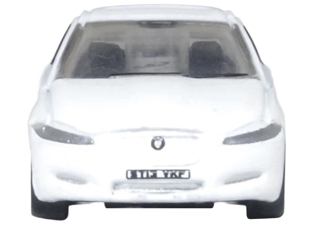 Jaguar XF RHD (Right Hand Drive) Polaris White 1/148 (N) Scale Diecast Model Car by Oxford Diecast-2