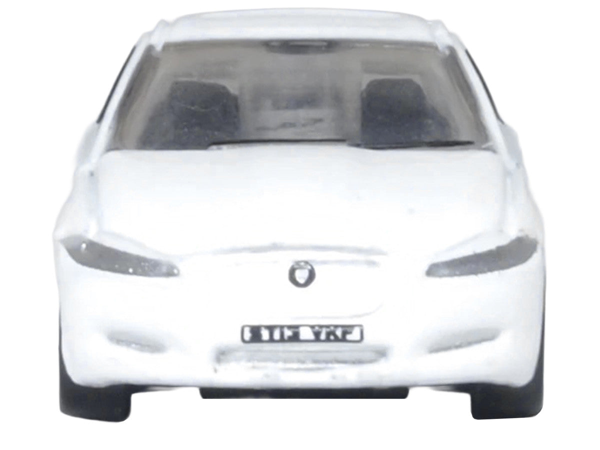 Jaguar XF RHD (Right Hand Drive) Polaris White 1/148 (N) Scale Diecast Model Car by Oxford Diecast-2
