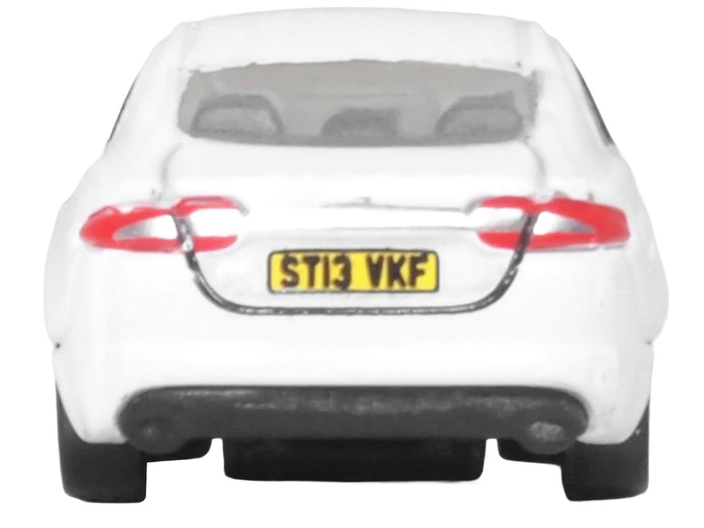 Jaguar XF RHD (Right Hand Drive) Polaris White 1/148 (N) Scale Diecast Model Car by Oxford Diecast-3