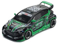 Pandem GR Yaris RHD (Right Hand Drive) "Goodride Motorsports" Green and Black with Graphics "Enigma Exclusive Edition" 1/64 Diecast Model Car by Pop Race-0