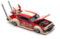 Skyline GT-R V8 Drift "Hakosuka" RHD (Right Hand Drive) "Coca-Cola (Japan)" Red and Cream 1/64 Diecast Model Car by Pop Race-0