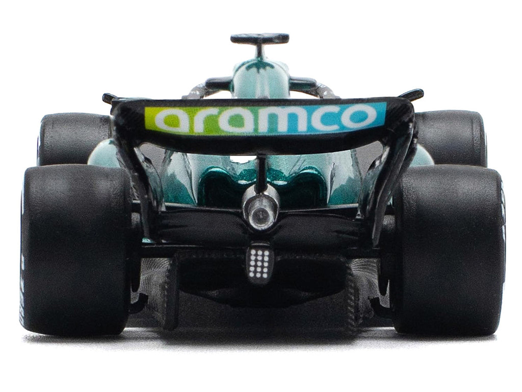 Aston Martin AMR23 #14 Fernando Alonso "Formula One F1 World Championship" (2023) 1/64 Diecast Model Car by Pop Race-2