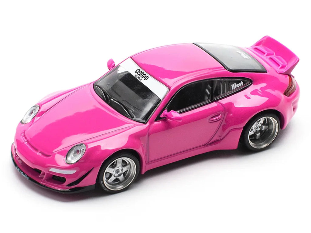 RWB 997 Pink 1/64 Diecast Model Car by Pop Race-2