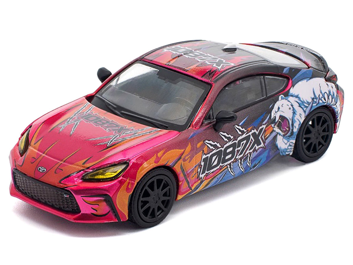 Toyota GR86 #823 1087X "Toyota GR86 Cup" (2025) 1/64 Diecast Model Car by Pop Race-1