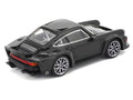 Singer DLS Turbo Black Metallic 1/64 Diecast Model Car by Pop Race-0