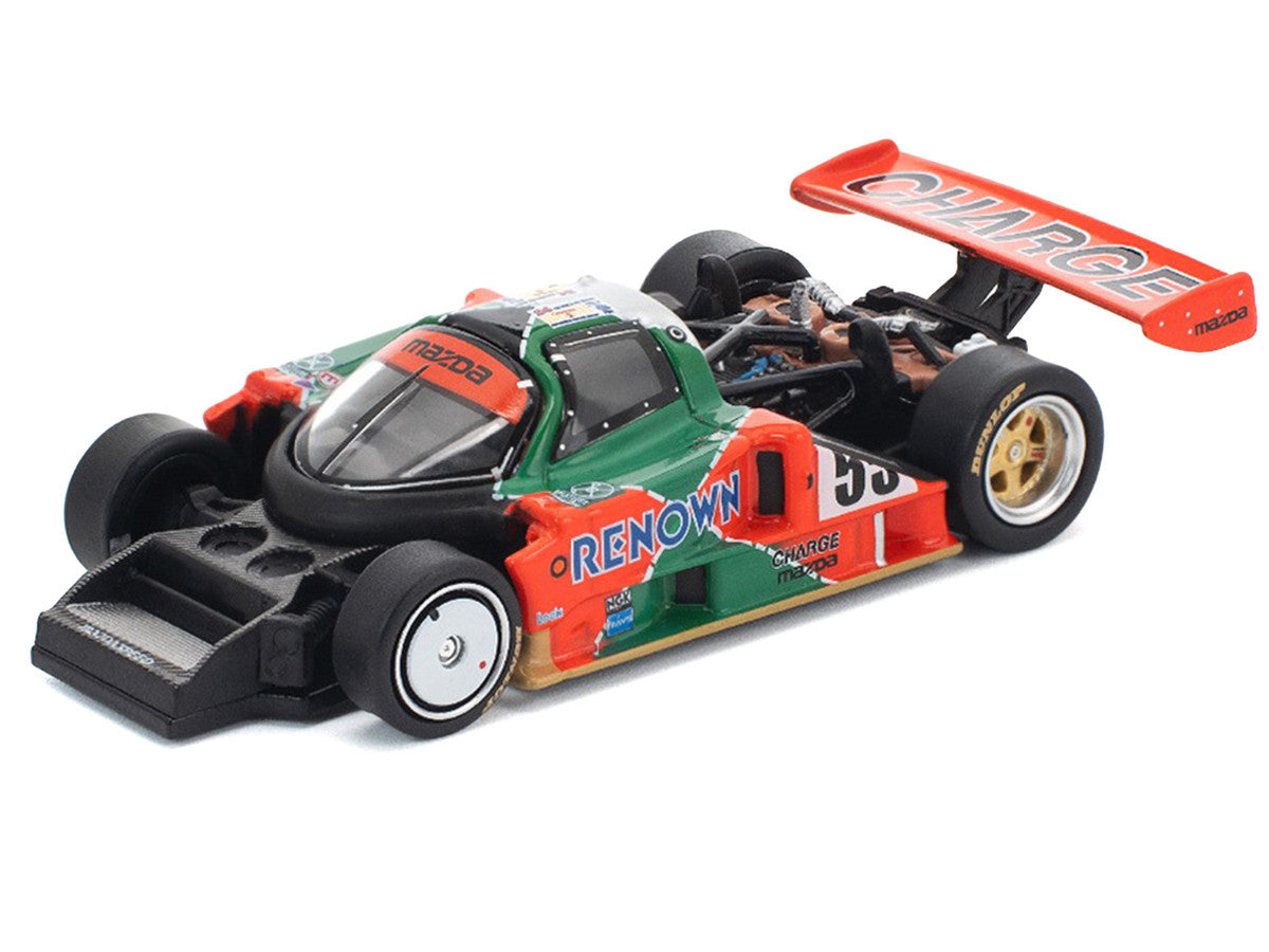 Mazda 787B #55 Johnny Herbert - Volker Weidler - Bertrand Gachot "Mazdaspeed" Winner "24 Hours of Le Mans" (1991) 1/64 Diecast Model Car by Pop Race-3