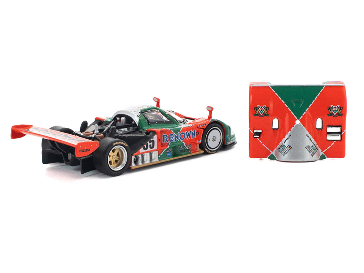 Mazda 787B #55 Johnny Herbert - Volker Weidler - Bertrand Gachot "Mazdaspeed" Winner "24 Hours of Le Mans" (1991) 1/64 Diecast Model Car by Pop Race-0