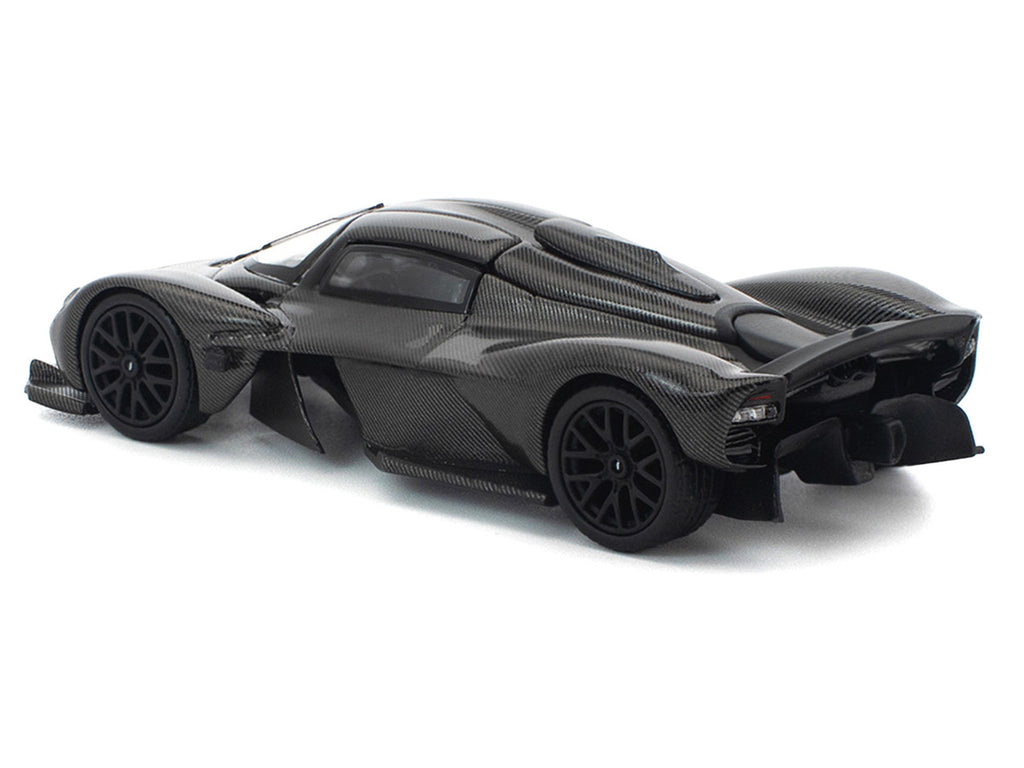 Aston Martin Valkyrie Carbon Fiber 1/64 Diecast Model Car by Pop Race-4