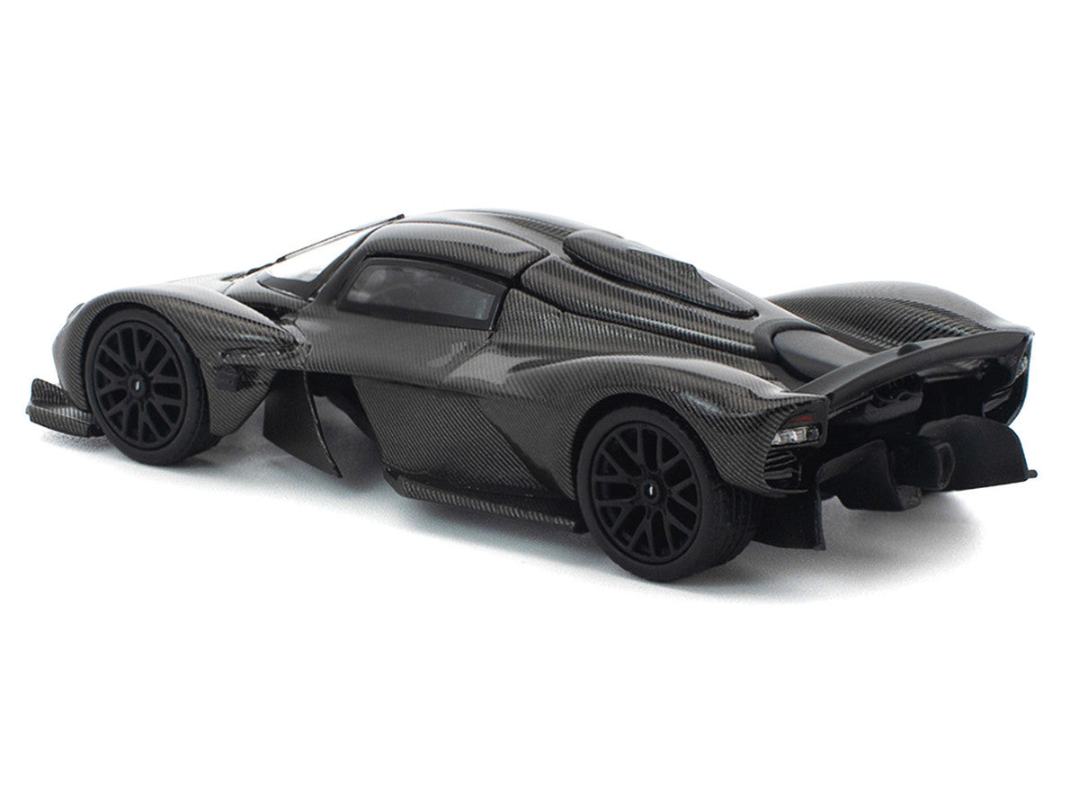 Aston Martin Valkyrie Carbon Fiber 1/64 Diecast Model Car by Pop Race-4