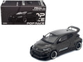 Toyota "Pandem" GR Yaris RHD (Right Hand Drive) Carbon Fiber 1/64 Diecast Model Car by Pop Race-0