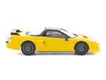 Honda NSX-R RHD (Right Hand Drive) Custom Yellow with Black Top 1/64 Diecast Model Car by Pop Race-0