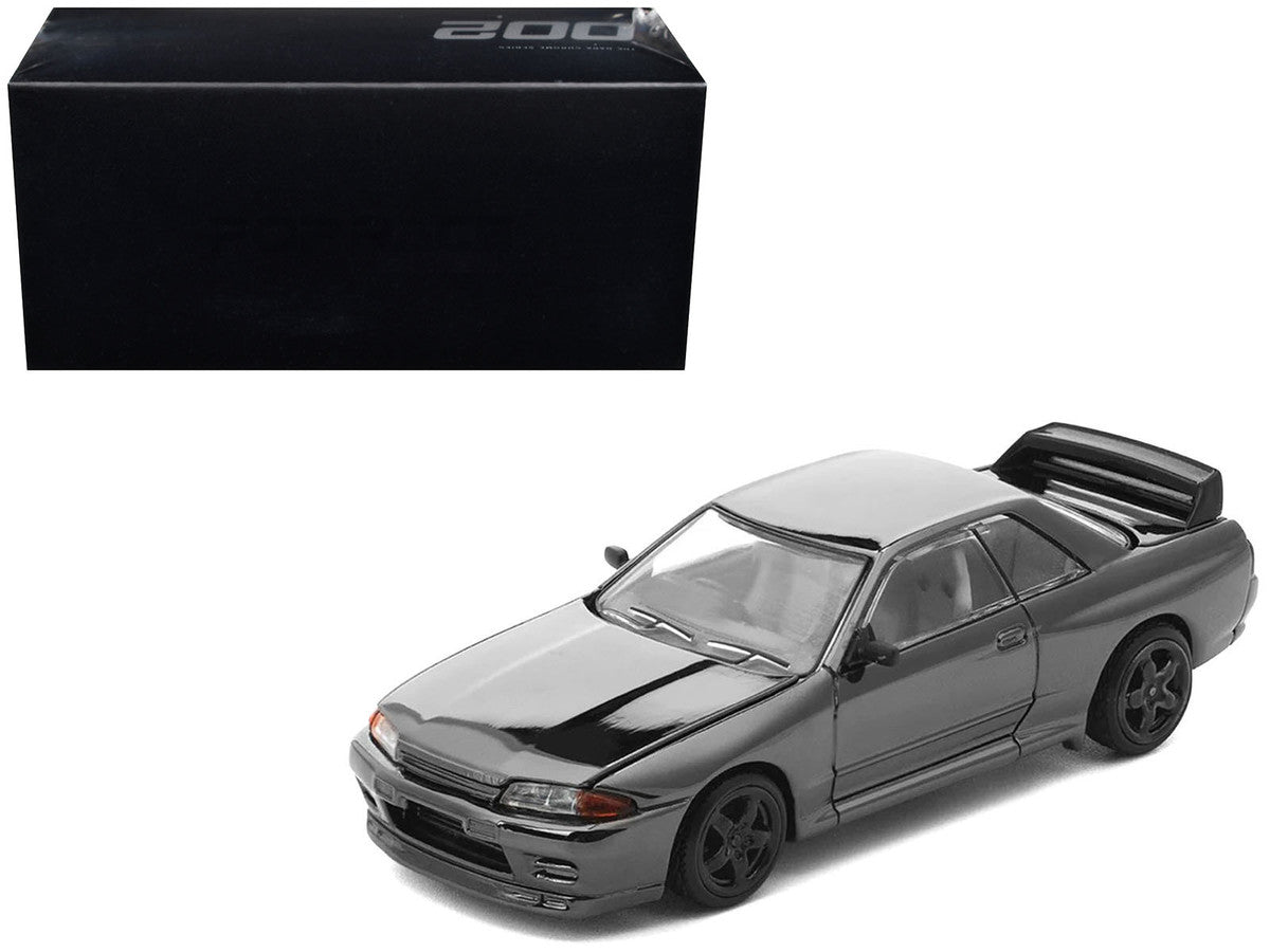 Shelby Mustang GT500 Dark Chrome "The Dark Chrome Series" 1/64 Die Cast Model Car by Pop Race-3