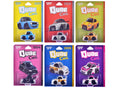 "QubeCarz" Series #1 Set of 6 pieces 1/64 Diecast Model Cars by Mini GT-0