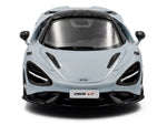 2020 McLaren 765LT Ceramic Gray with Black Top 1/43 Diecast Model Car by Solido-1