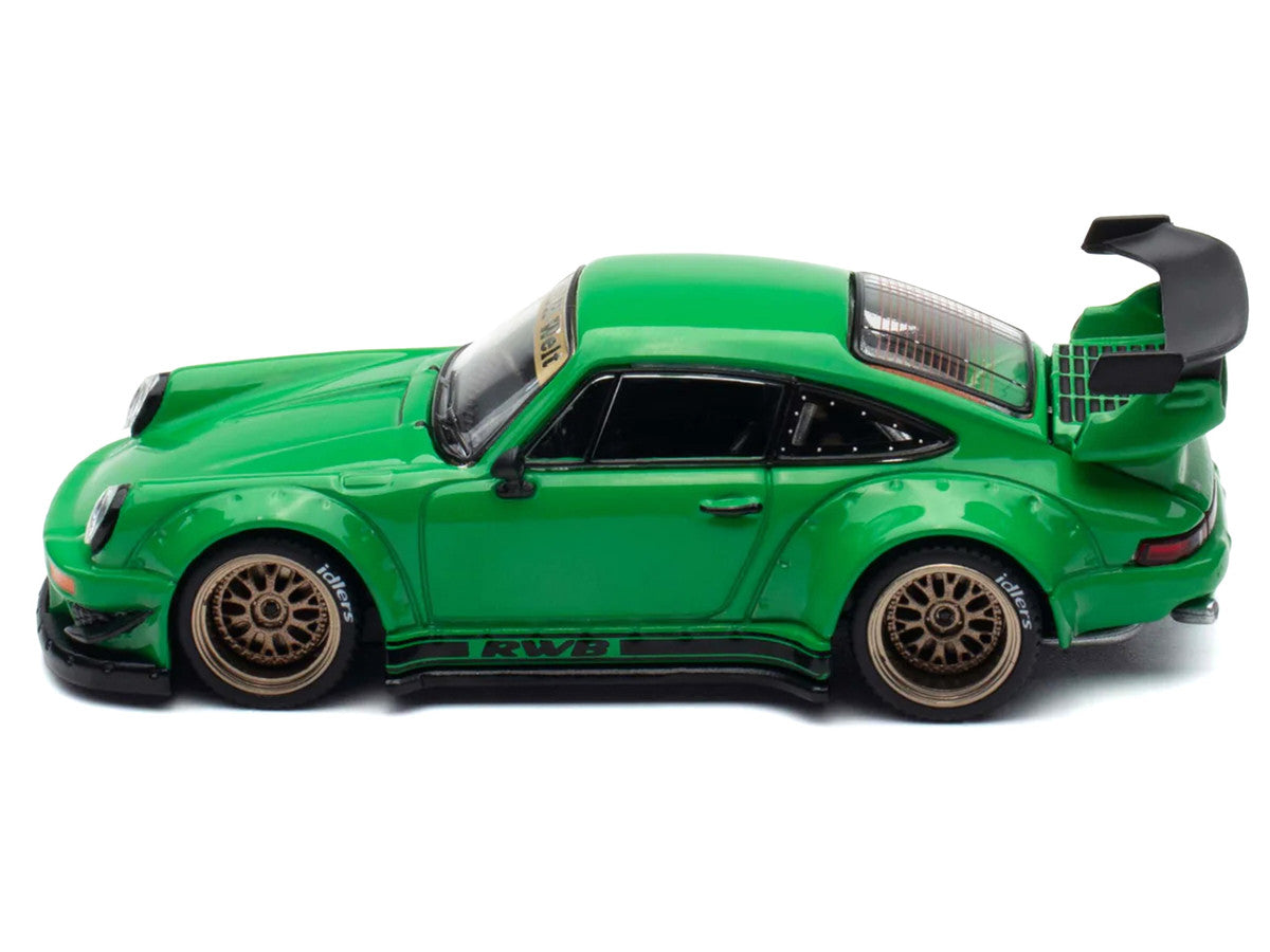 RWB 930 Green "Hobby Expo China 2026" 1/64 Diecast Model Car by Pop Race-0