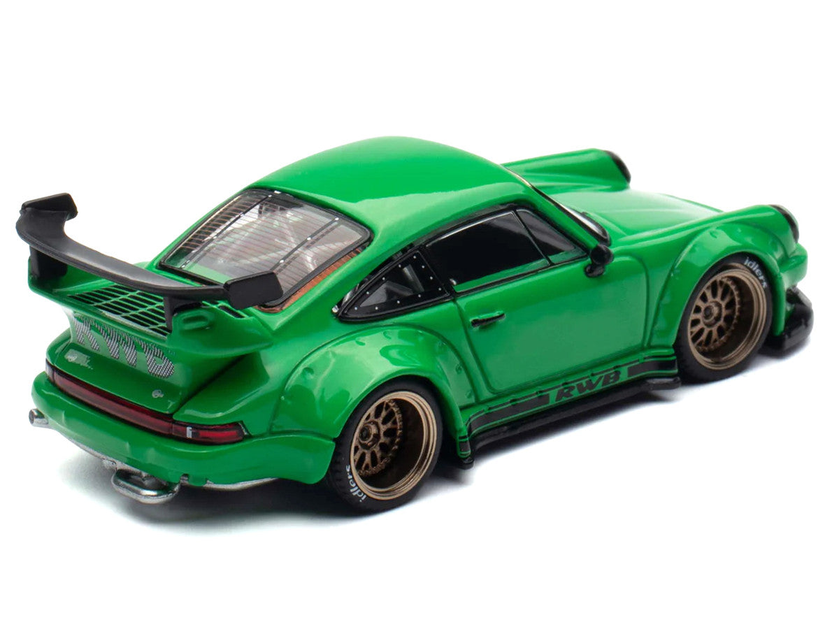 RWB 930 Green "Hobby Expo China 2026" 1/64 Diecast Model Car by Pop Race-3