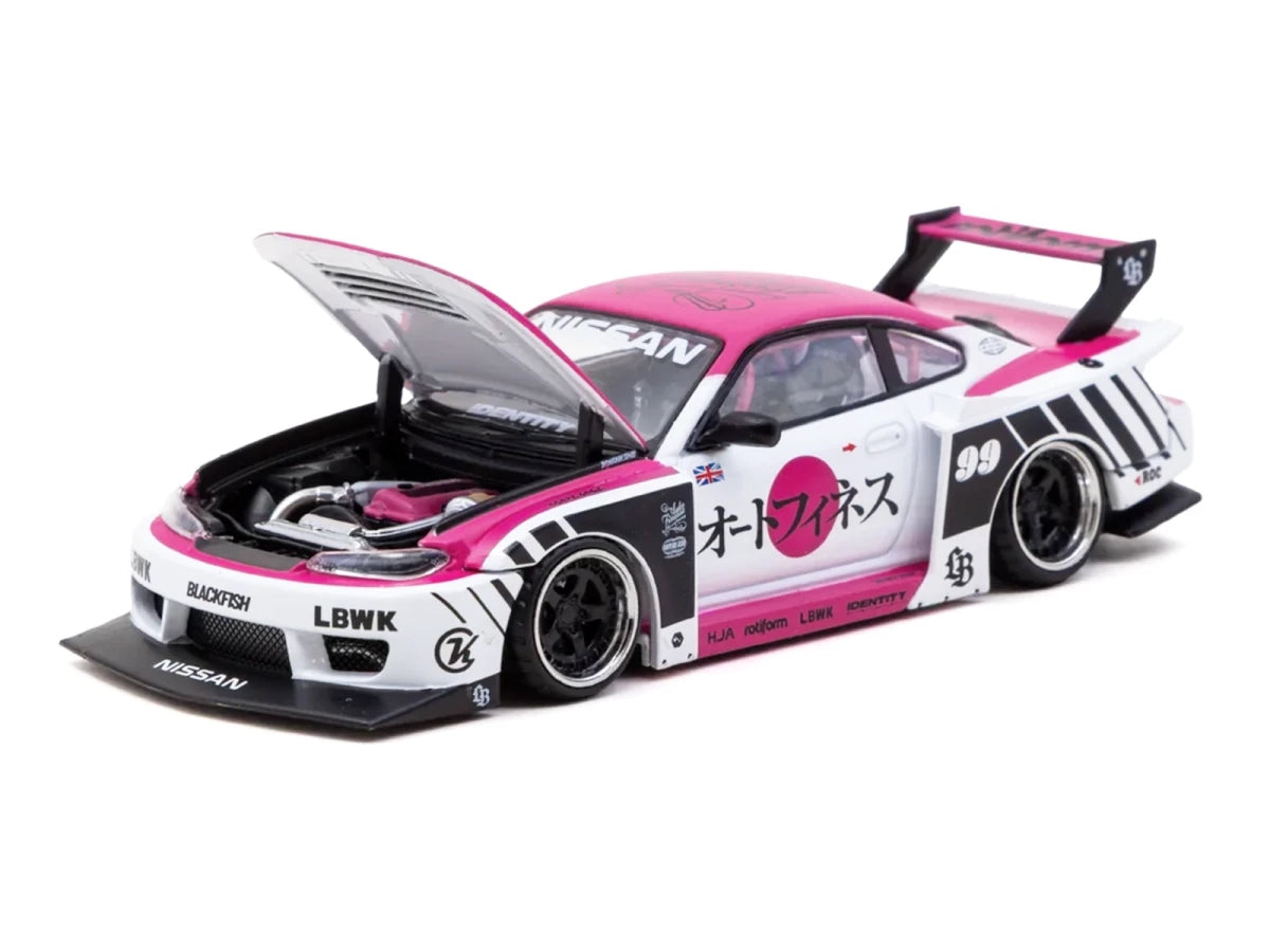 Tarmac Works 1:43 Nissan S15 LB-Super Silhouette #99 Auto Finesse — product image 3