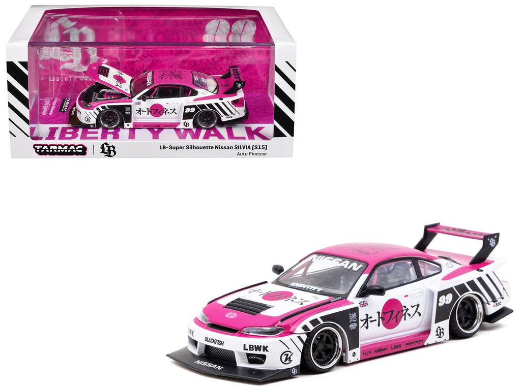 Tarmac Works 1:43 Nissan S15 LB-Super Silhouette #99 Auto Finesse — product image 1
